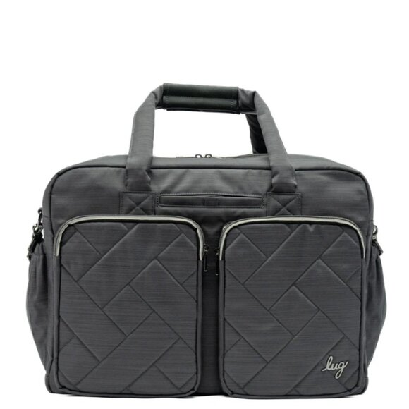 Brand New Lug Brushed Grey Drifter Duffel / Travel Bag